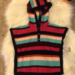 Toddler Girl Poncho Top